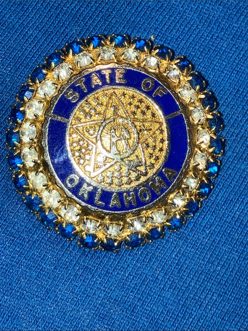 Cinerama Vintage Oklahoma Brooch Rare